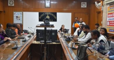 नगराधीश ने समाधान शिविर में सुनी जिलावासियों की समस्याएं